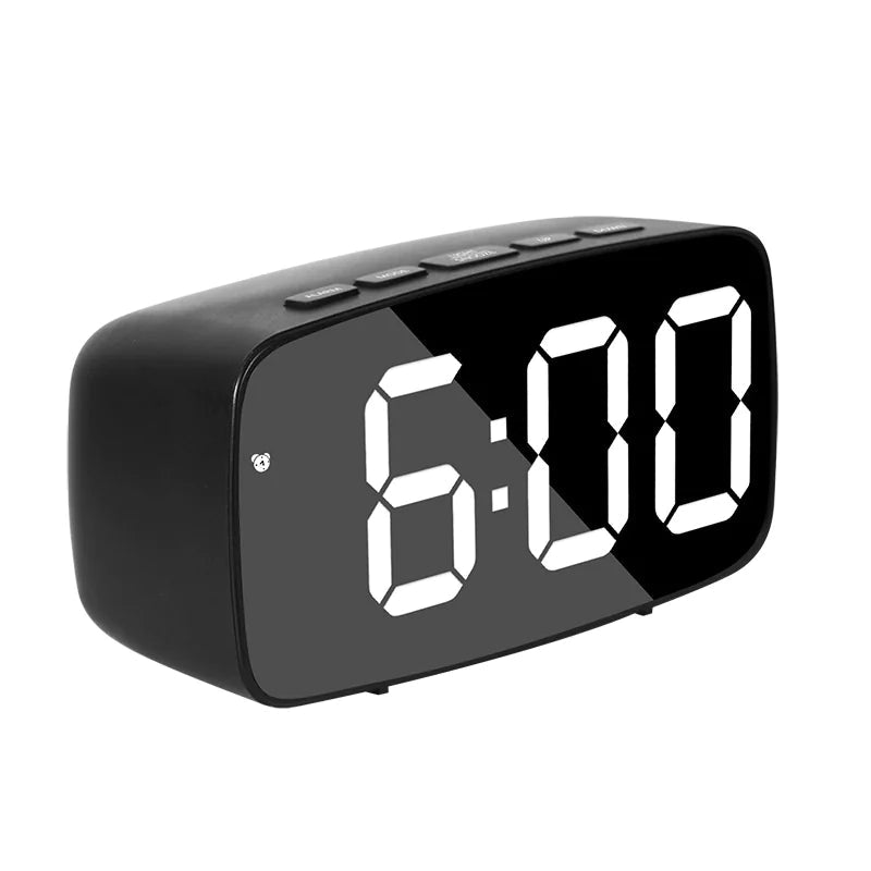 LED Mirror Alarm Clock WEM Support (www.WEM.support)