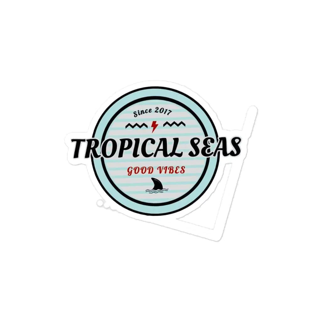 Retro Tropical Seas stickers WEM Support (www.WEM.support)