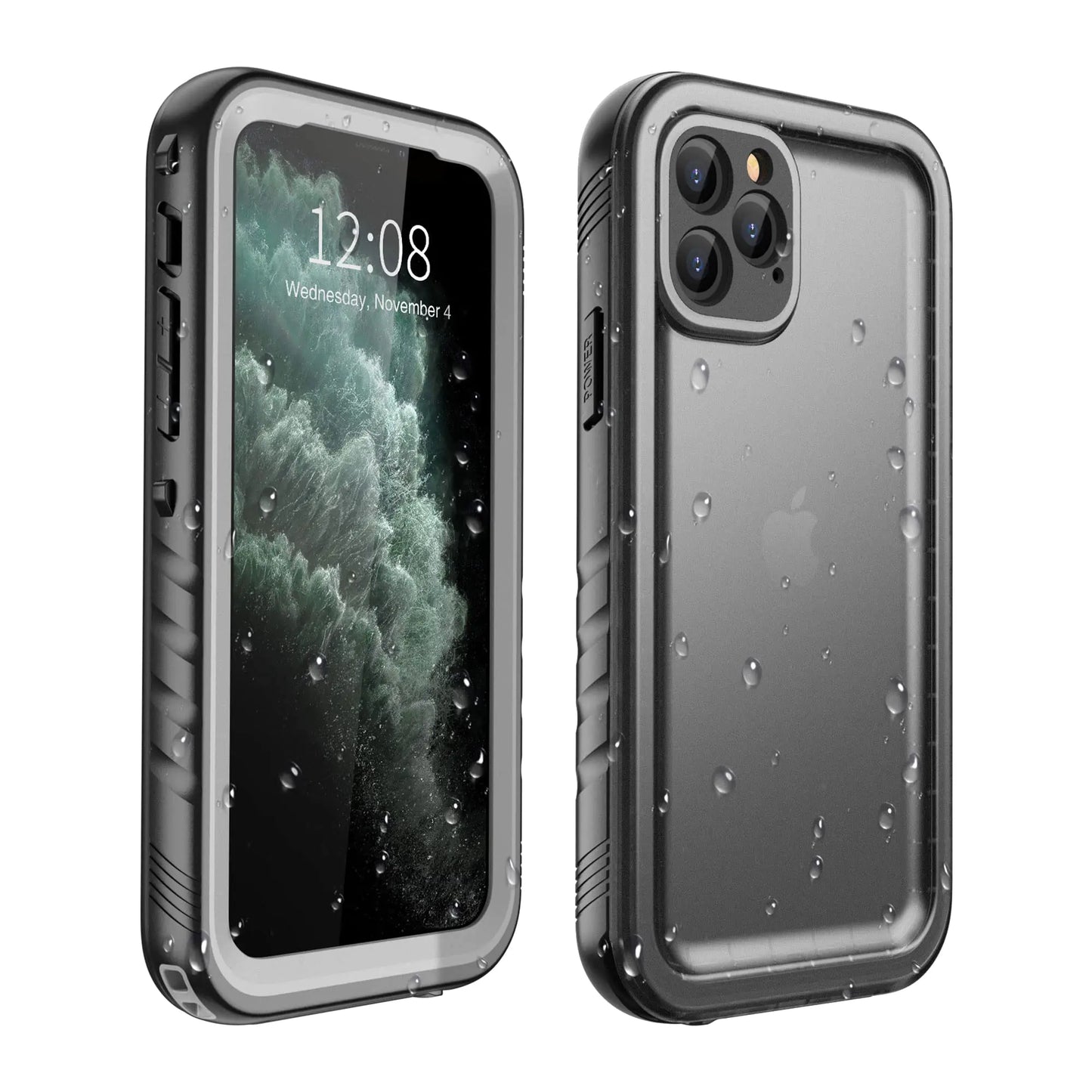 SPORTLINK iPhone 11 Pro Waterproof Case, Full Body Underwater/Rugged/Heavy Duty Shockproof/Dustproof Case with Built-in Screen Protector for iPhone 11 Pro 5.8 Inch (Black)