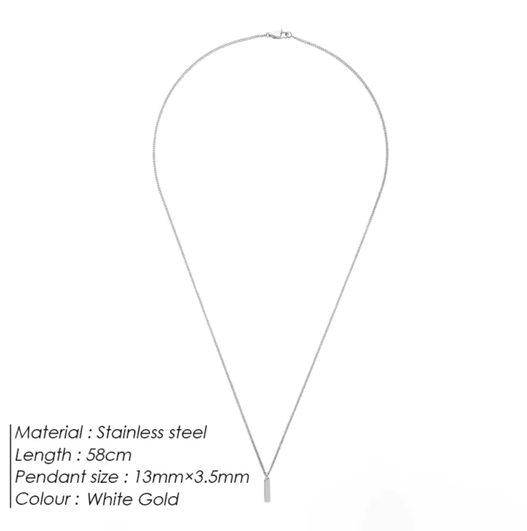 Cuban Link Clavicle Chain Necklace WEM Support (www.WEM.support)