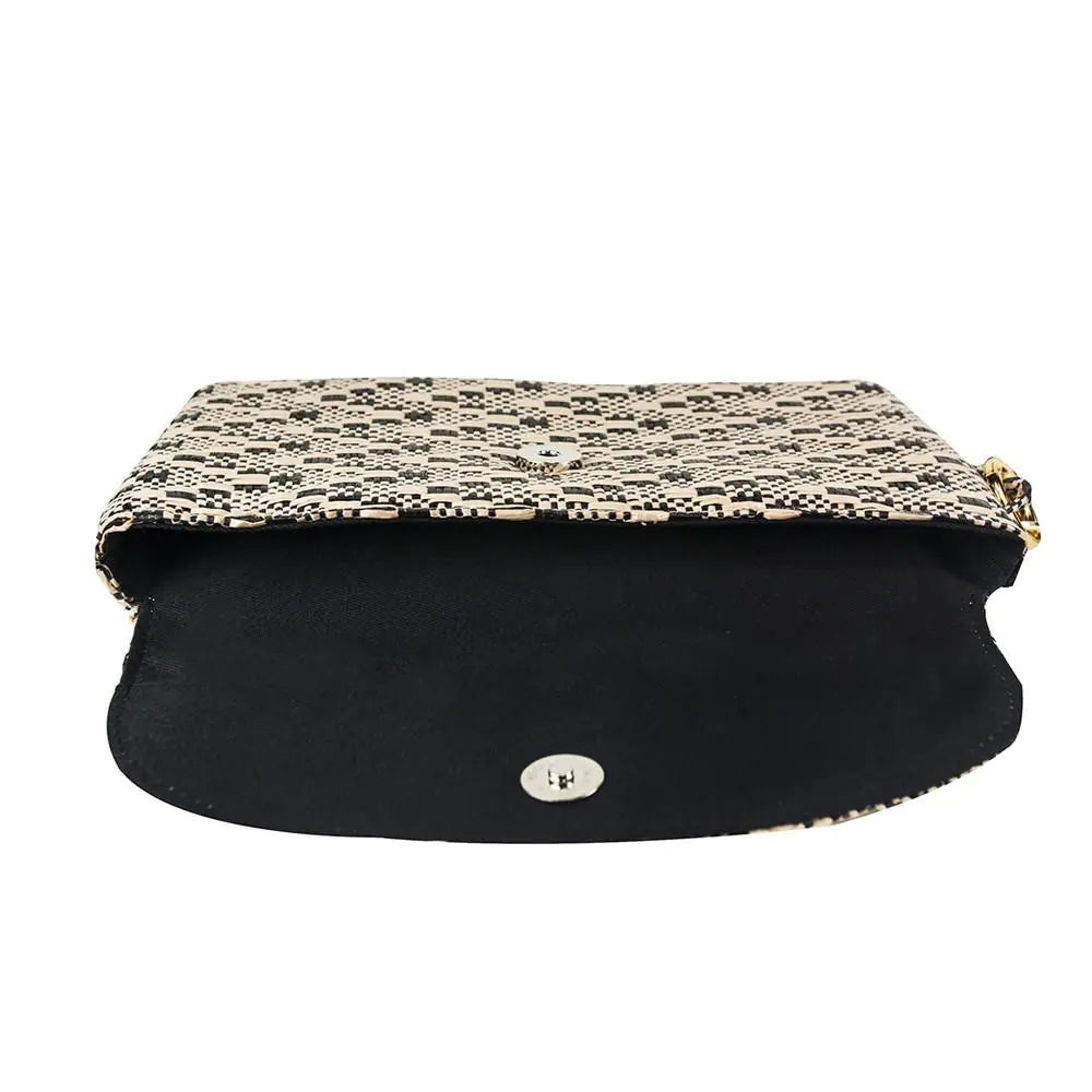 Phoenix Clutch-Tan / Midnight Black WEM Support (www.WEM.support)