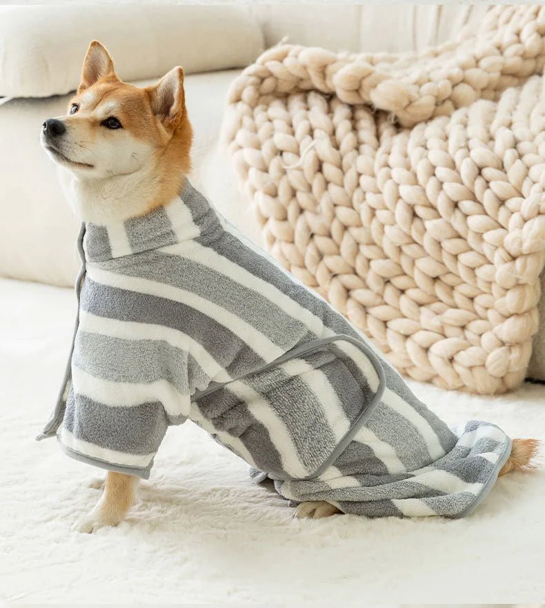 Shiba Inu Bathrobe - Catch Cards