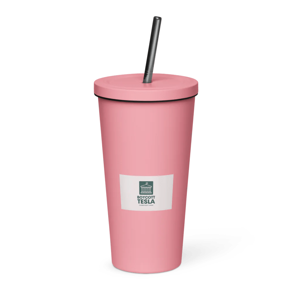 Thermal Cup with Straw - Catch Cards