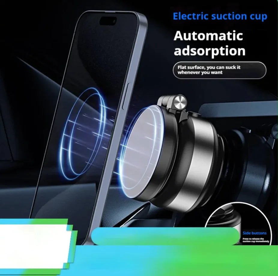 Vacuum Adsorption Alloy Phone Holder - Catch Cards