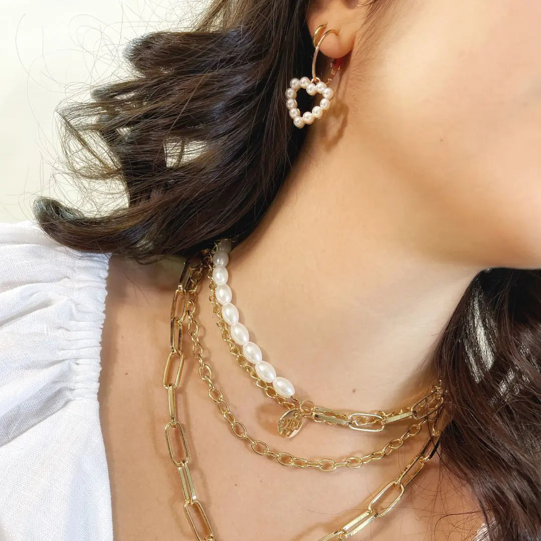 Kely Pearl Earrings WEM Support (www.WEM.support)