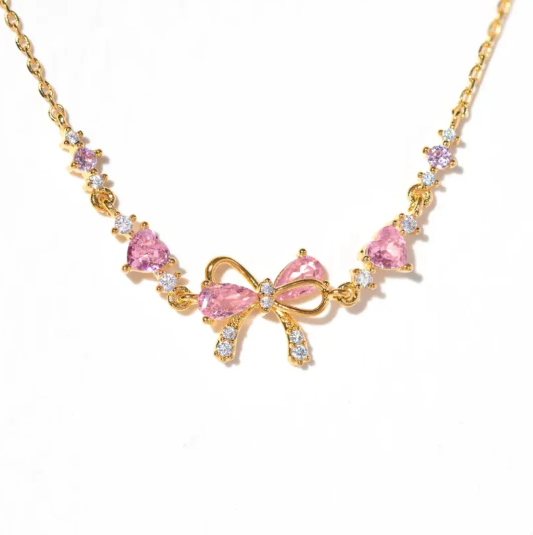 Y2K Heart Rhinestone Bracelet WEM Support (www.WEM.support)