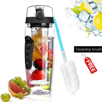 32 OZ Frucht-Infuser-Trinkflasche WEM Support (www.WEM.support)