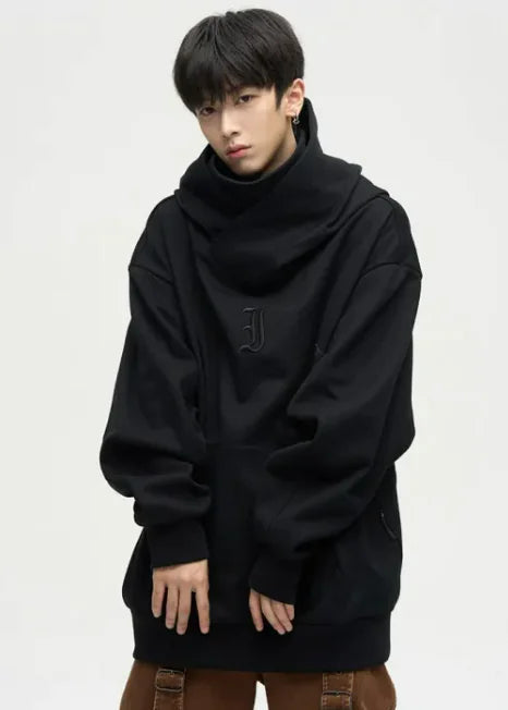 High Street Heavy Fleece-lined Thickened Hooded Sweatshirt WEM Support (www.WEM.support)