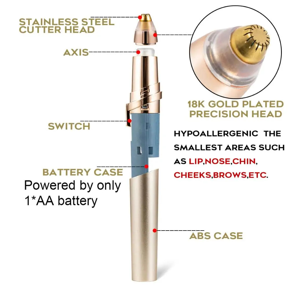 Electric Eyebrow Trimmer WEM Support (www.WEM.support)
