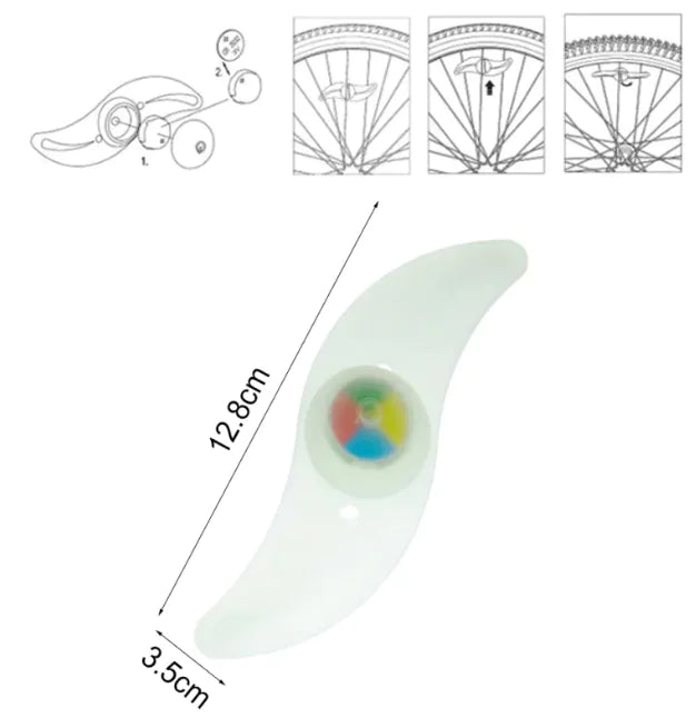 LED Bicycle Spoke Lights