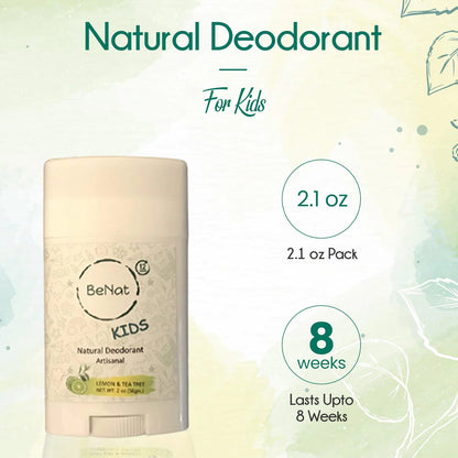 All-Natural Deodorant for Kids & Teens WEM Support (www.WEM.support)