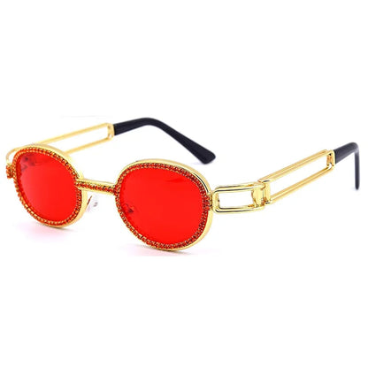 Diamond-Studded Steampunk Sunglasses WEM Support (www.WEM.support)