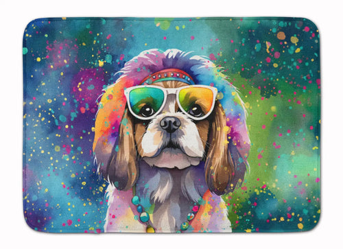 Shih Tzu Hippie Dawg Memory Foam Kitchen Mat WEM Support (www.WEM.support)