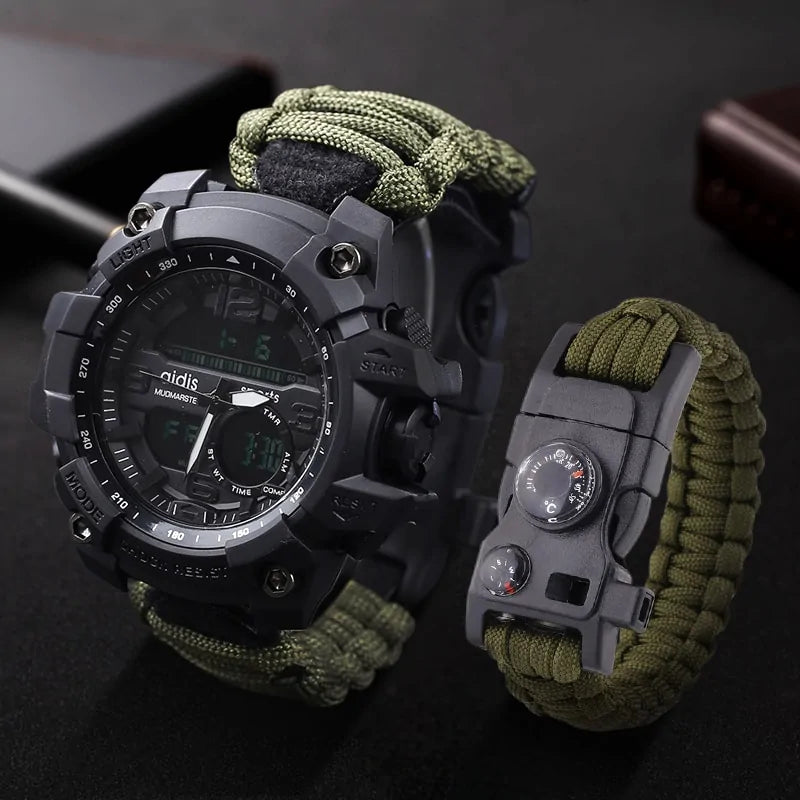 LED Military Sports Watch WEM Support (www.WEM.support)