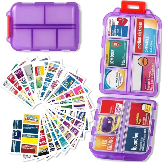 10 Grids Pill Organize Storage - Catch Cards