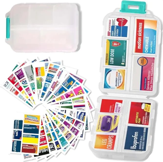 10 Grids Pill Organize Storage - Catch Cards