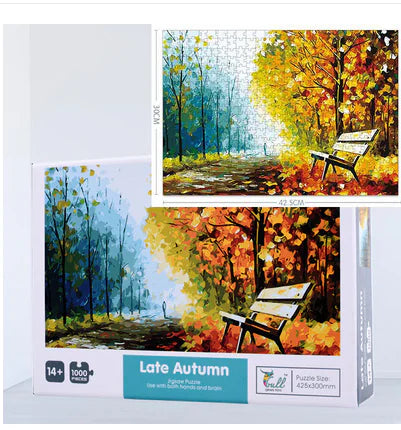 1000-Piece Jigsaw Puzzle WEM Support (www.WEM.support)