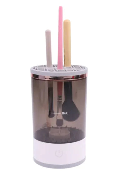 Portable Electric Makeup Brush Cleaner with USB Charging WEM Support (www.WEM.support)