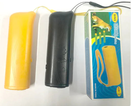 Handheld Ultrasonic LED Dog Trainer HejK.com