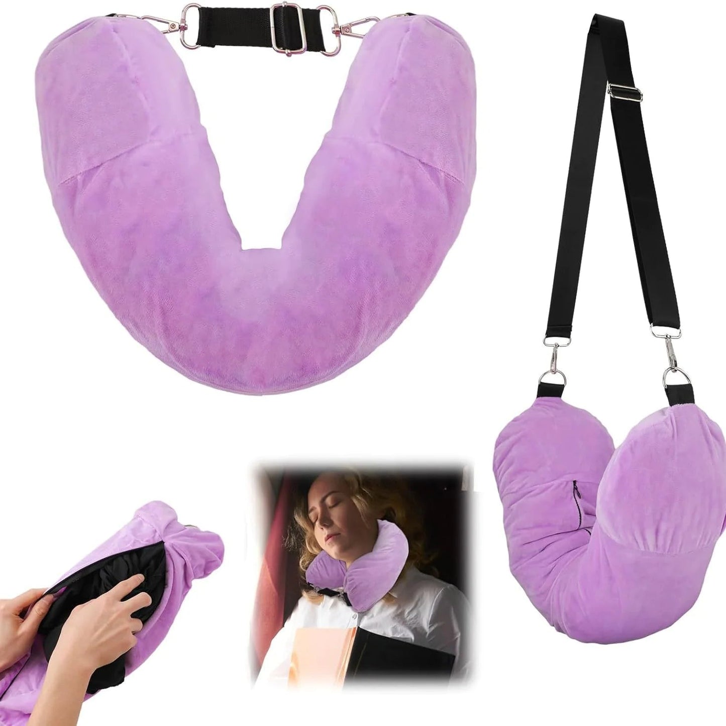 Travel Flex U-Shaped Neck Pillow HejK.com Marketplace LLC