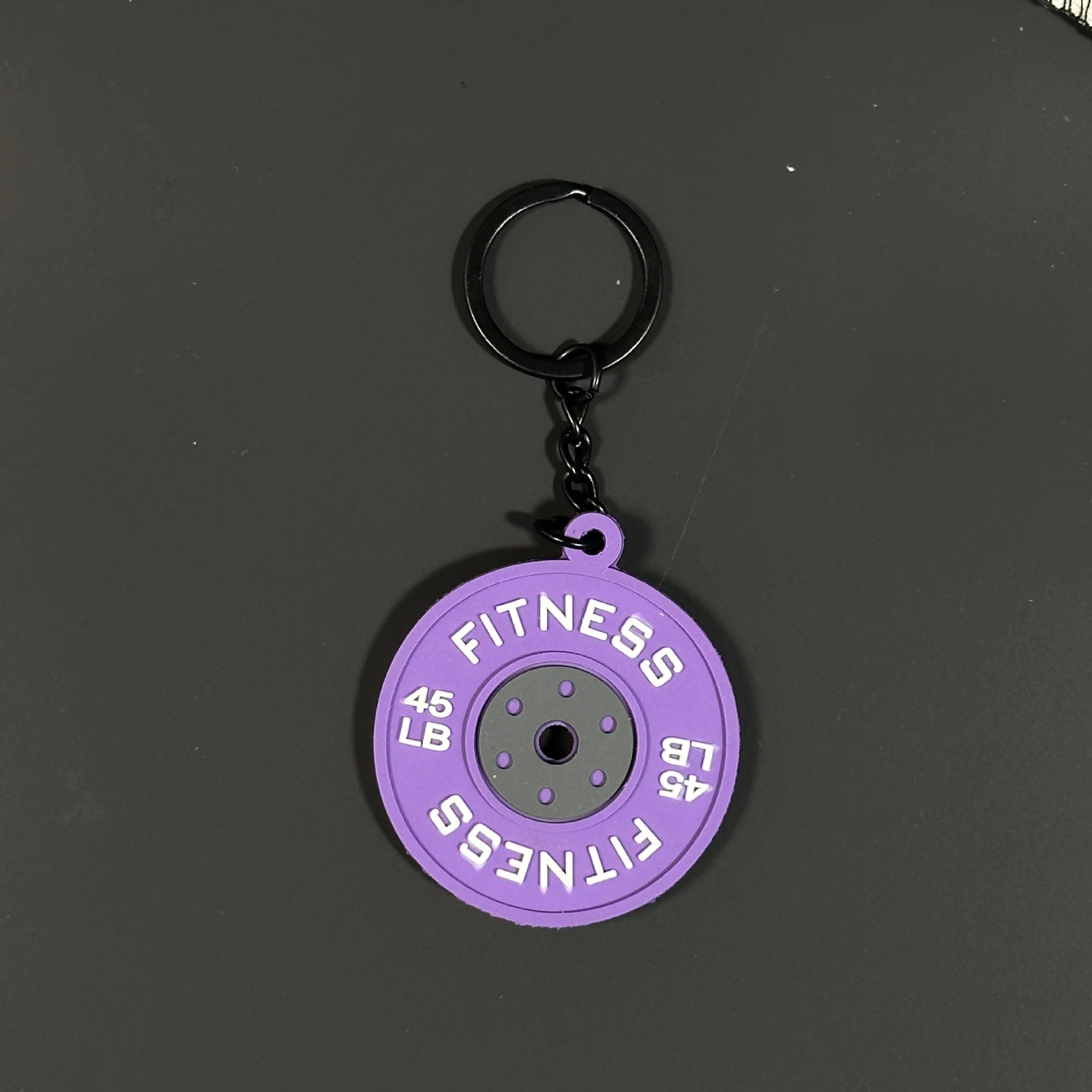 Mini Barbell Keychain HejK.com
