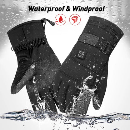 Waterproof Heated Motorcycle Gloves HejK.com