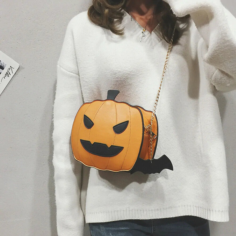 Pumpkin Shoulder Bag WEM Support (www.WEM.support)