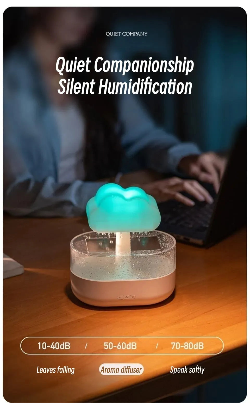 Rain Cloud Humidifier & Diffuser WEM Support (www.WEM.support)