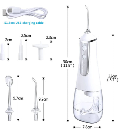 Rechargeable Water Flosser WEM Support (www.WEM.support)