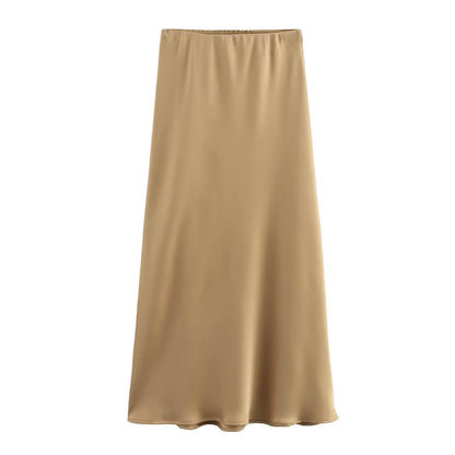 Women's Satin Skirt HejK.com
