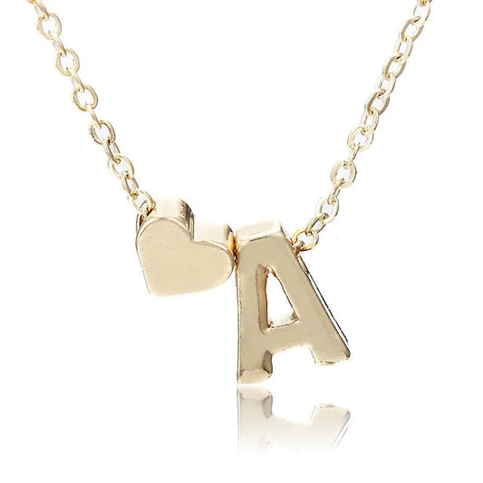Women's Best Friend Letter Pendant WEM Support (www.WEM.support)