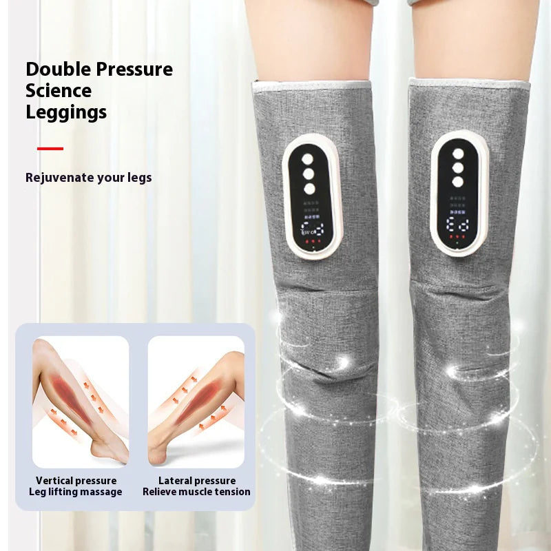 Calf Massager Electric Air Pressure Physiotherapy Instrument Air Wave Long WEM Support (www.WEM.support)