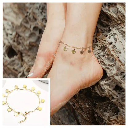 Adjustable Snake Chain Anklet for Women Girls WEM Support (www.WEM.support)