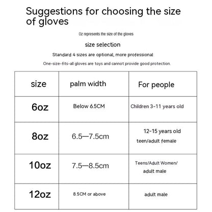 Training Boxing Gloves WEM Support (www.WEM.support)