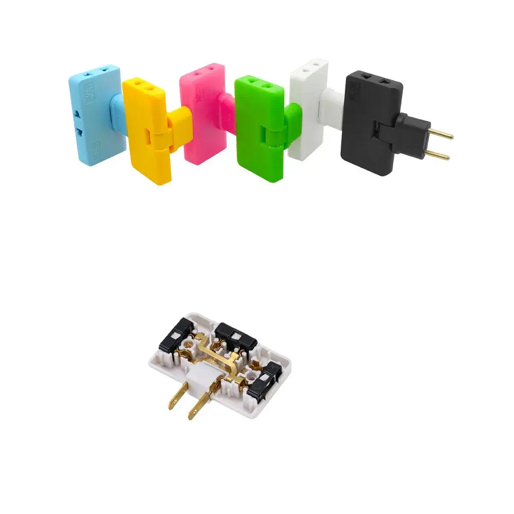 1500W 3-Way Foldable Travel Adapter WEM Support (www.WEM.support)