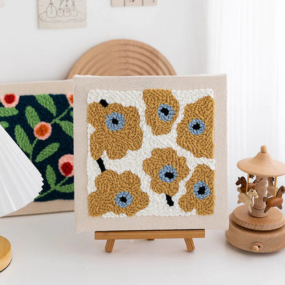 Punch Needle Embroidery Kit with Materials WEM Support (www.WEM.support)