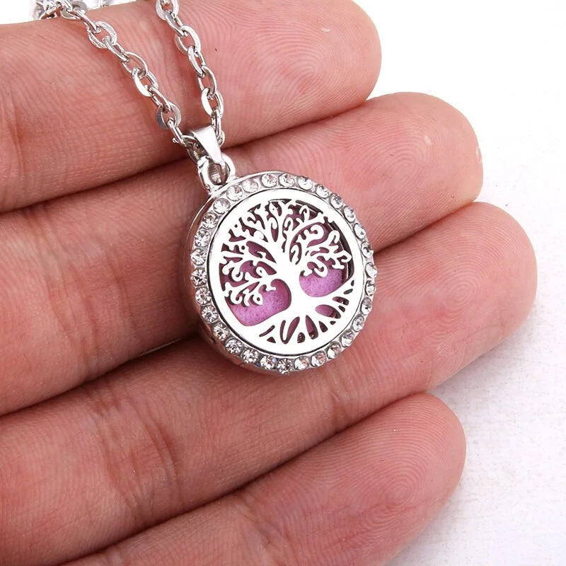 10 Styles Aroma Oil Diffuser Perfume Necklace WEM Support (www.WEM.support)
