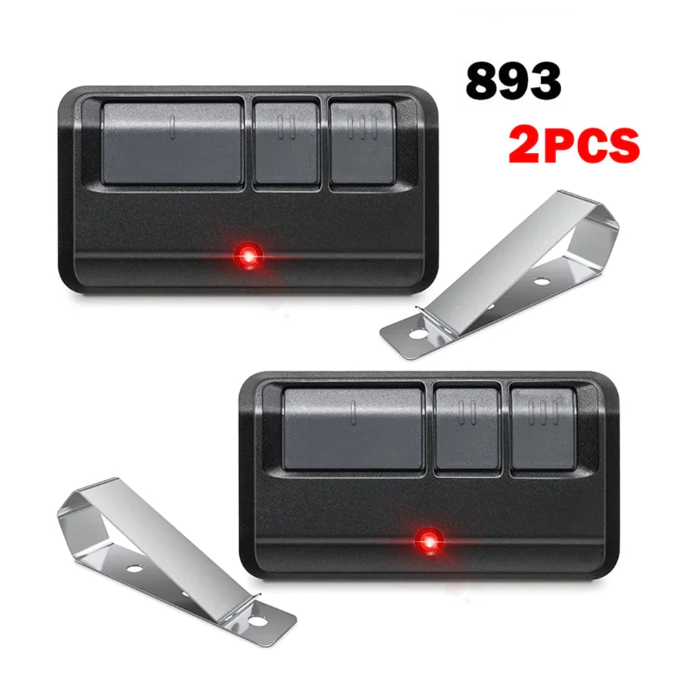 2 For Chamberlain LiftMaster Garage Door Opener Remote 893LM 953EV - P2 Learn - Catch Cards