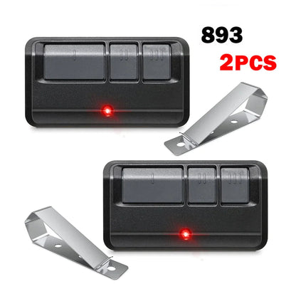 2 For Chamberlain LiftMaster Garage Door Opener Remote 893LM 953EV - P2 Learn - Catch Cards