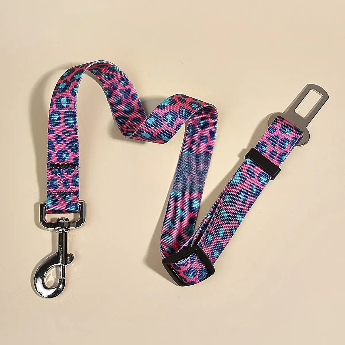 Nylon Dog Car Seat Belt with Hand Holding Rope HejK.com Marketplace LLC