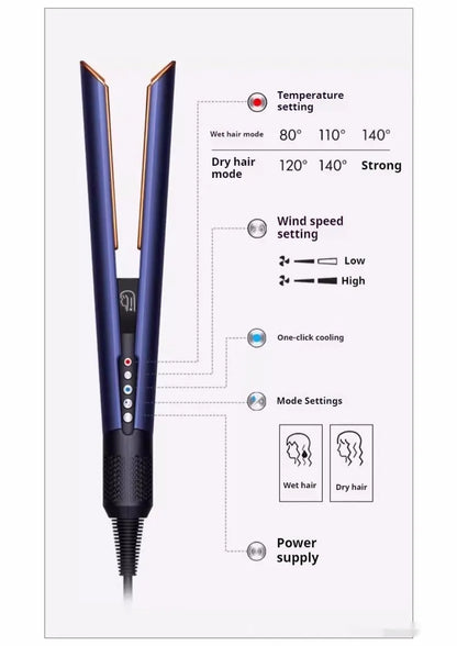Wet & Dry Straight Comb Hair Curler - HejK.com Marketplace LLC