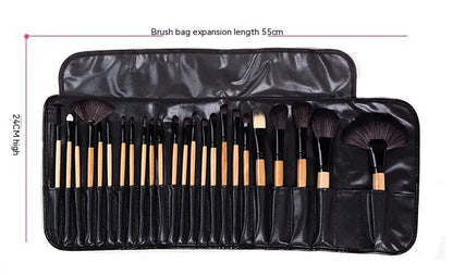 24 Pcs Professional Makeup Brush Set - Catch Cards