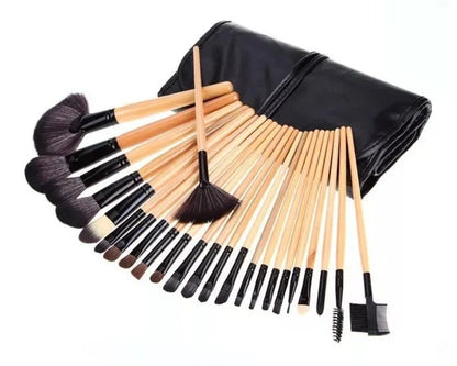 24 Pcs Professional Makeup Brush Set - Catch Cards