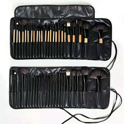 24 Pcs Professional Makeup Brush Set - Catch Cards