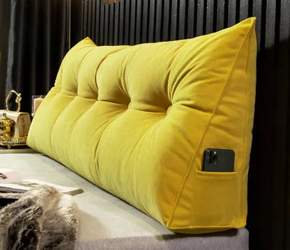 Comfy Bedside Cushion Sofa Large Back WEM Support (www.WEM.support)