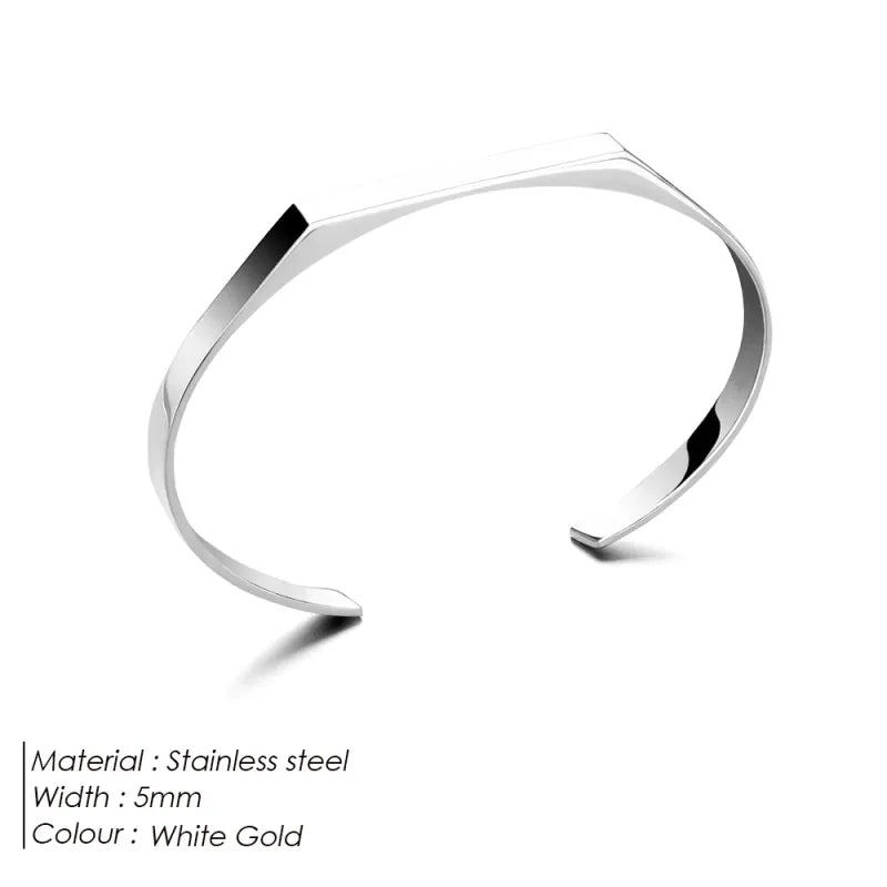 Geometric Stainless Steel Luxury Men's Bracelet HejK.com