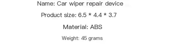 Restaurador de Palhetas de Limpador de Para-brisa 2.0