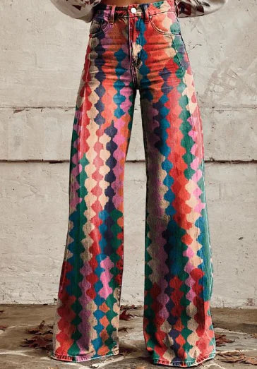 Aurelia Retro Flared Pants para Mujer HejK.com Marketplace LLC