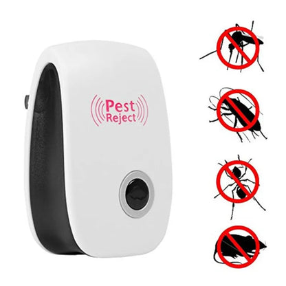 Electronic Ultrasonic Healthy Rechargeble Anti Mosquito Insect Pest Reject Mouse Repellent Repeller Practical Home EUUS Plug HejK.com