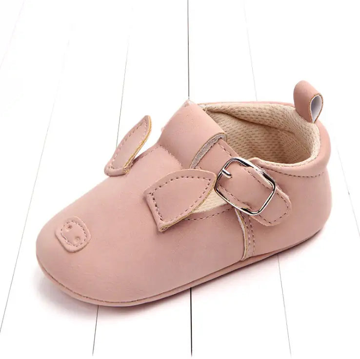Spring and autumn cartoon animal baby shoes matte leather non-slip soft bottom baby shoes wholesale 0884 WEM Support (www.WEM.support)